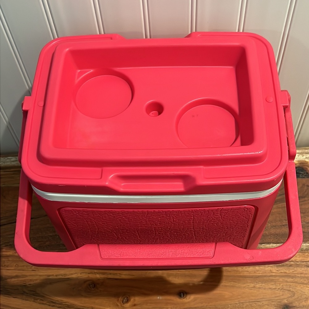 Rare✨Vintage-Igloo Legend 10 Pink Cooler Like New - Picture 4 of 16